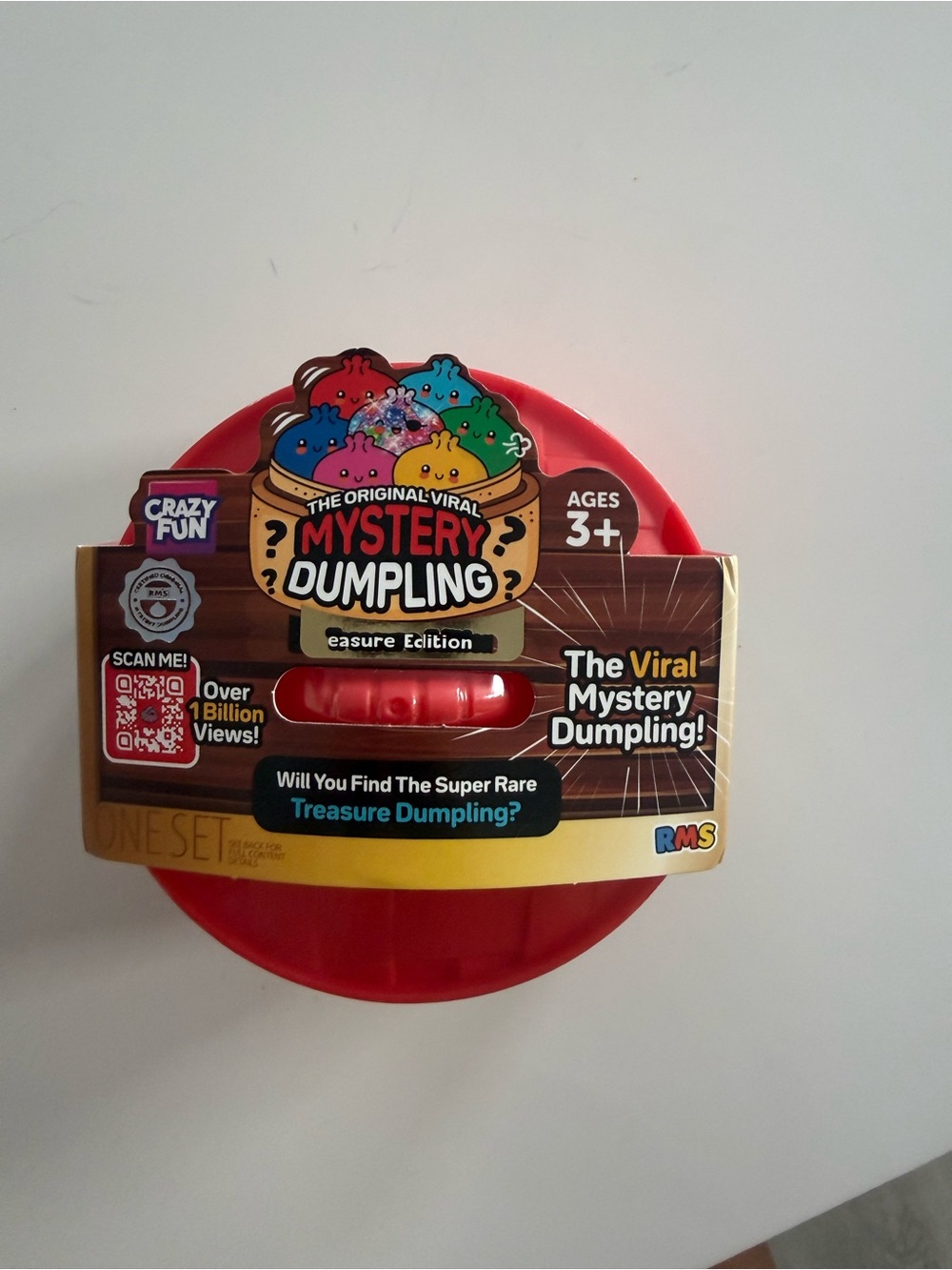 NEW RMS The Original Viral Mystery Dumpling Treasure Edition - Crazy Fun Red